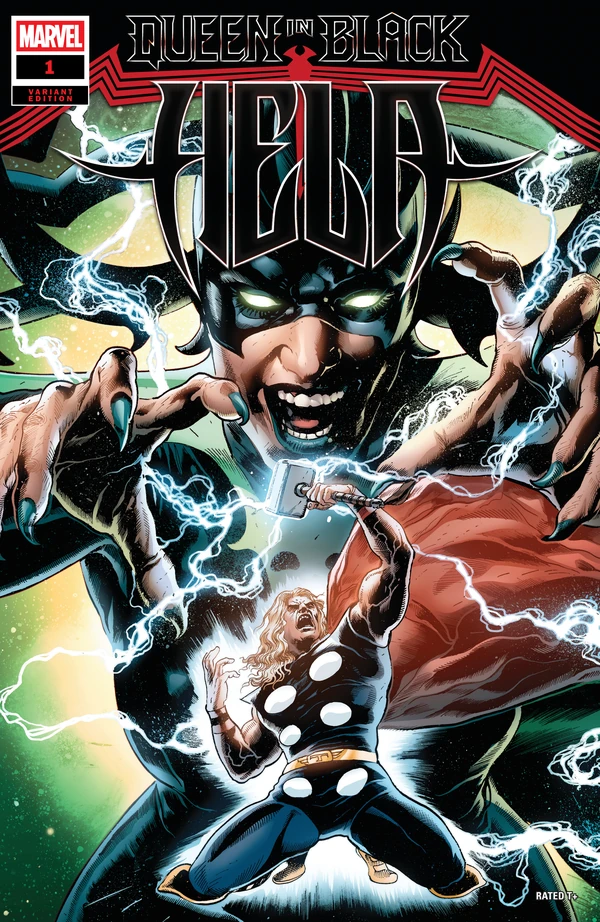 Queen In Black: Hela: Carlos Magno Variant #1 - Cover 4